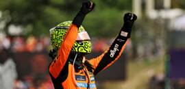 F1 hoje: Norris garante 200ª vitória da McLaren, drama na Ferrari e Verstappen sofre em Budapeste