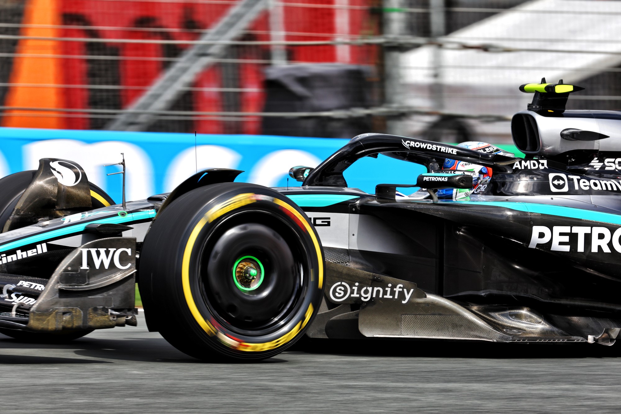 F1: Confira as imagens dos primeiros treinos do GP da Holanda Andrea Kimi Antonelli (ITA) Mercedes AMG F1 W16.