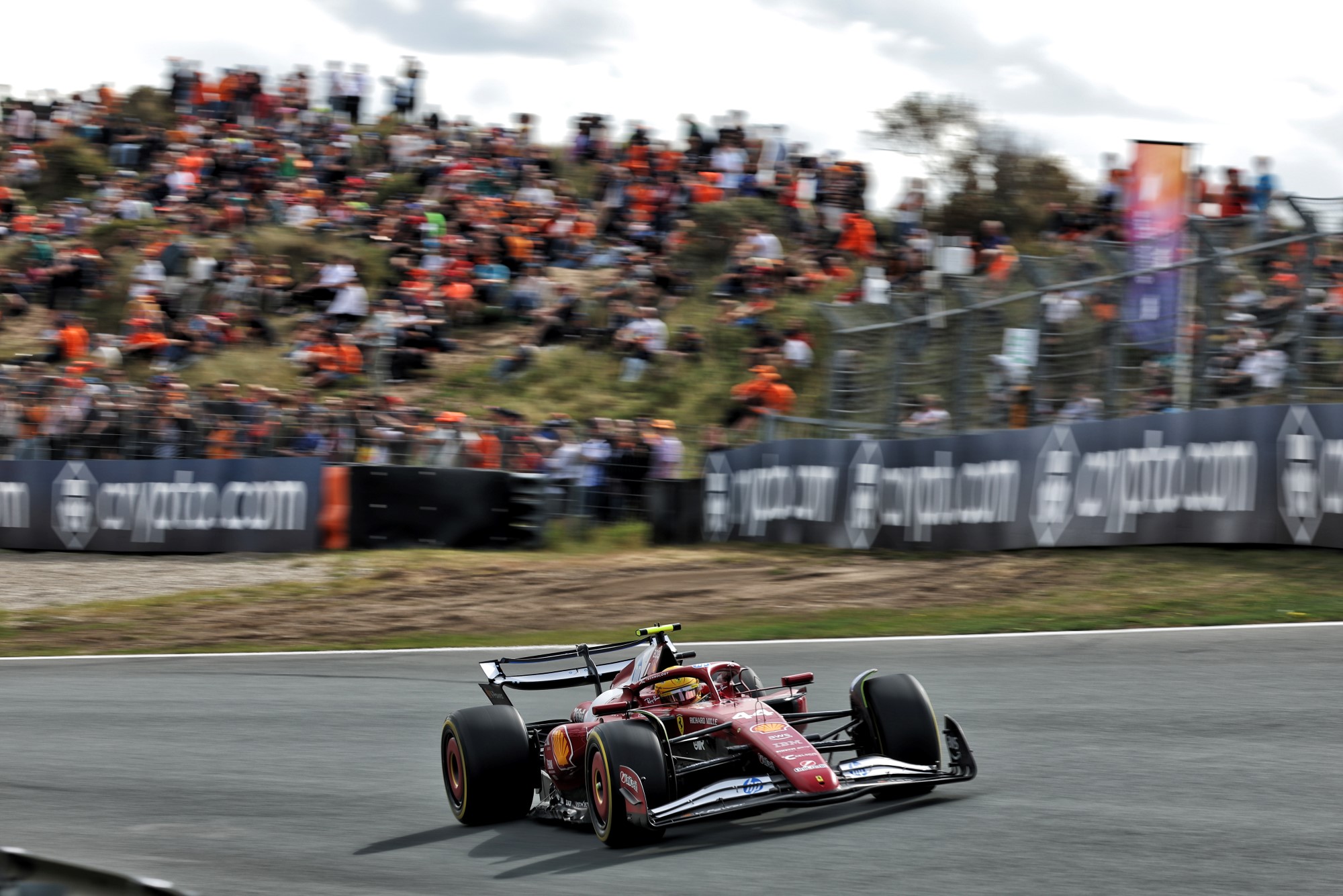F1: Confira as imagens dos primeiros treinos do GP da Holanda Lewis Hamilton (GBR) Ferrari SF-25.