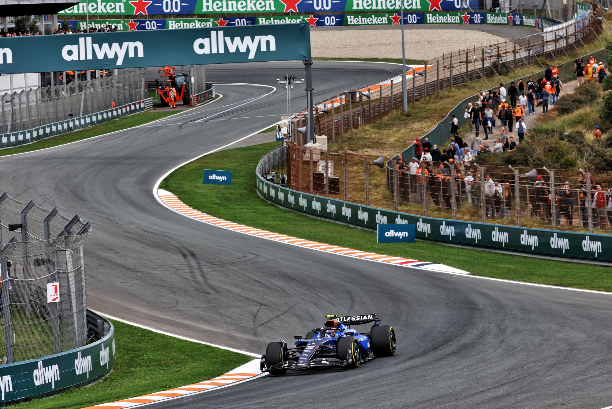 F1: Confira as imagens dos primeiros treinos do GP da Holanda Carlos Sainz (ESP) Atlassian Williams Racing FW47.