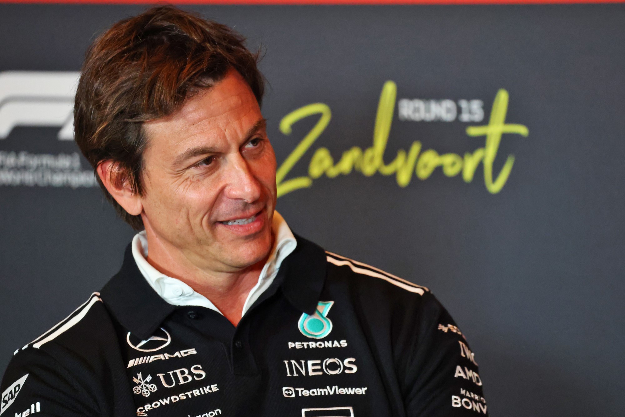 F1: Wolff sobre conversas com Verstappen sobre 2026: "Aprender com o erro" Toto Wolff (GER) Mercedes AMG F1 Shareholder and Executive Director in the FIA Press Conference.