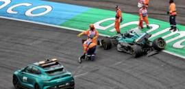 F1: Stroll lamenta segundo acidente e larga em último no GP da Holanda