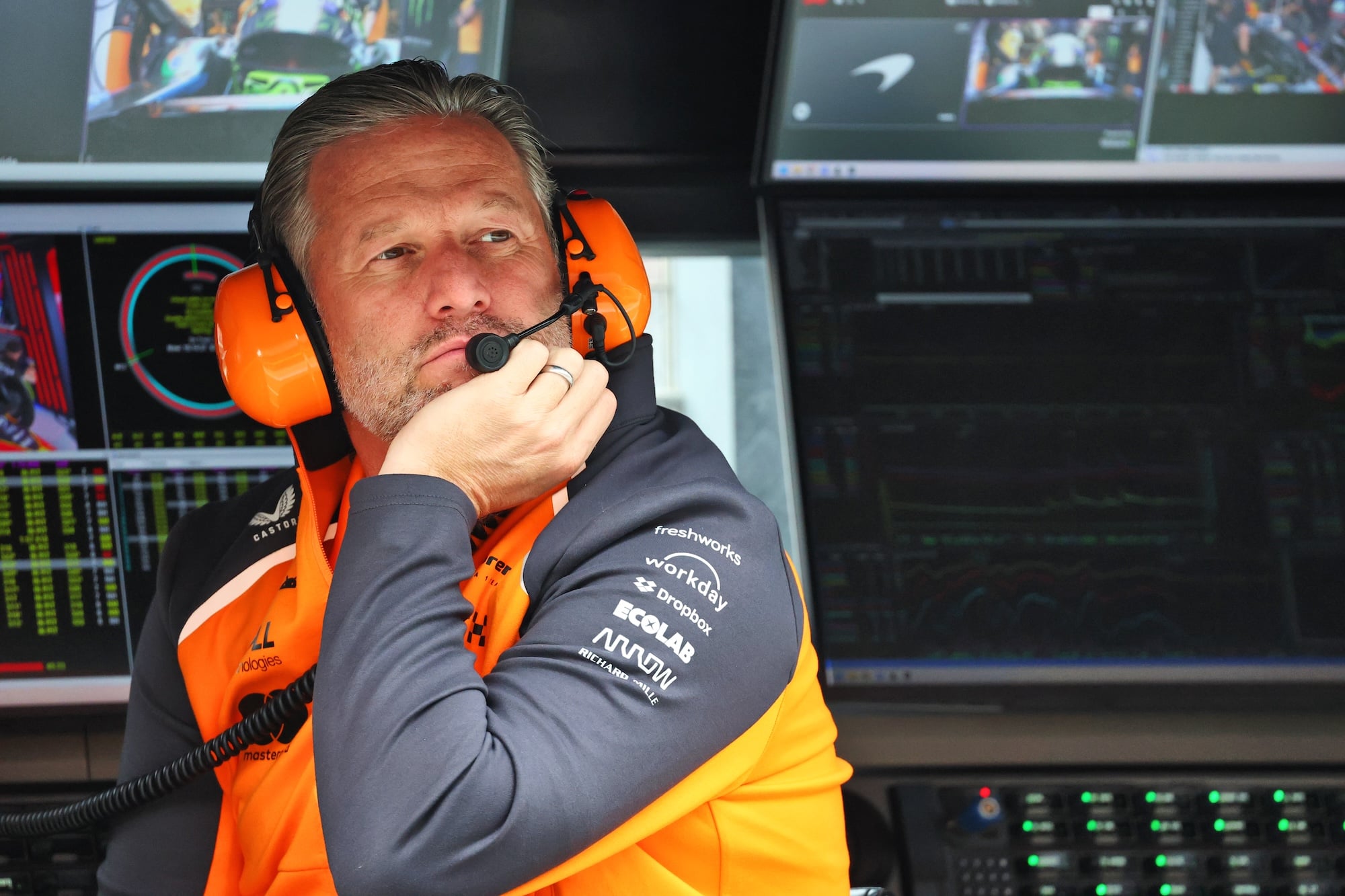 F1: Brown tem aposta a pagar após título de Norris Zak Brown (USA) McLaren Executive Director.