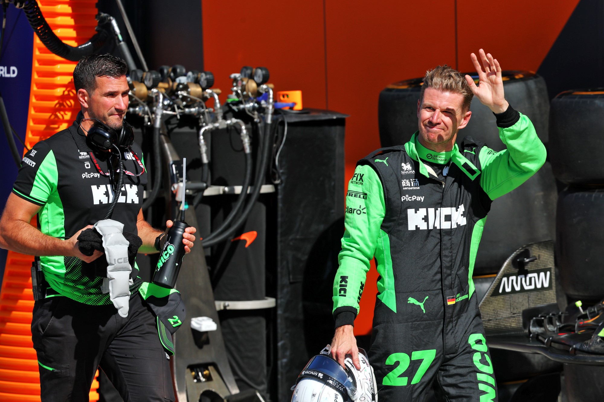 Nico Hulkenberg (GER) Sauber.
