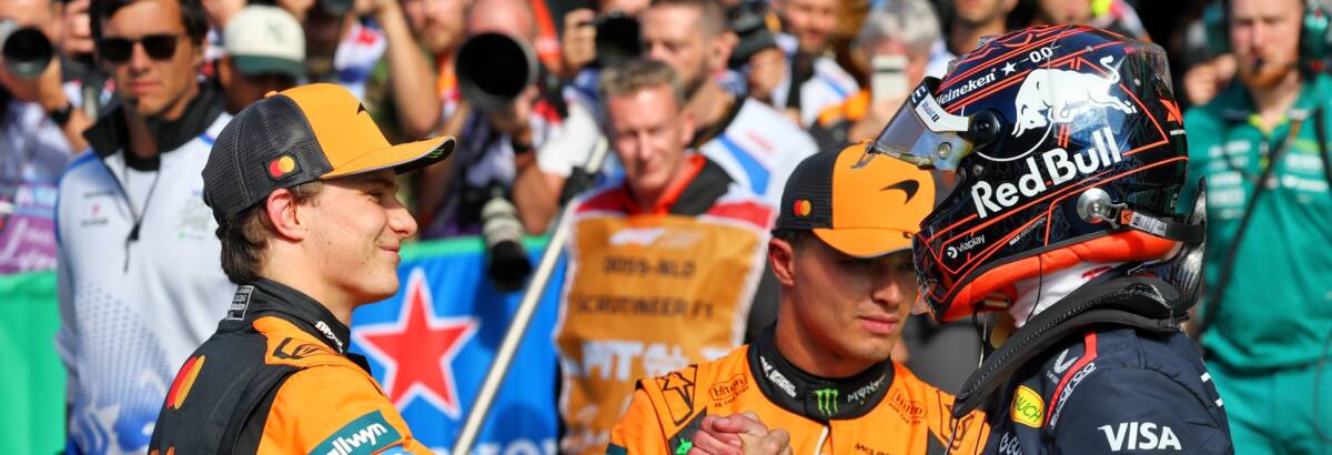 F1: Confira a matemática do título 2025 para Norris, Verstappen e Piastri