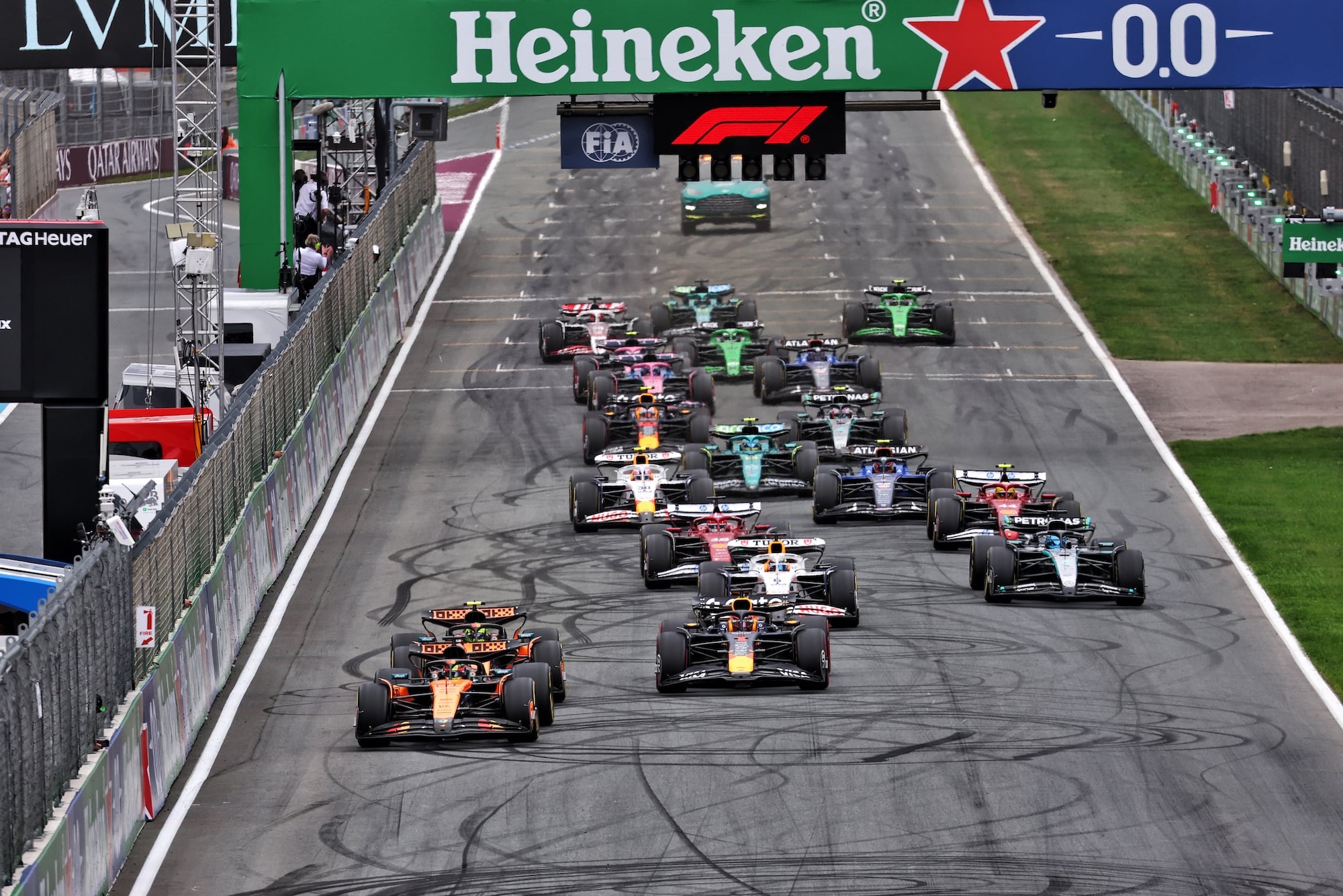 F1: FIA confirma novo formato nas sessões de classificação para 2026 Largada