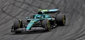 F1: Aston Martin envia peças às pressas para análise após quebra no carro de Alonso