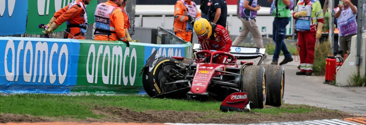 F1: “Foi doloroso”, diz Hamilton após abandono no GP da Holanda