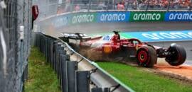 F1: Ferrari sofre com acidentes em Zandvoort e volta sem pontos para casa