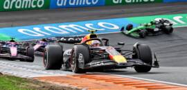 F1: Tsunoda supera problemas e garante P9 em corrida caótica