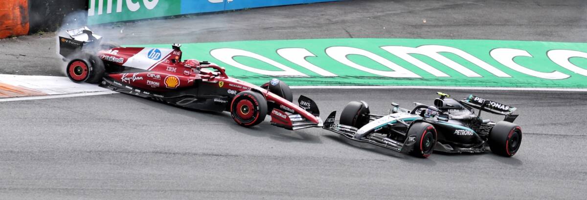 F1: FIA aplica terceira penalização a Antonelli após acidente com Leclerc