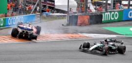 F1: Antonelli pede desculpas à Ferrari após colisão com Leclerc na Holanda