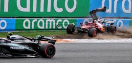 Villeneuve critica Antonelli por batida em Leclerc: “Talvez a F1 seja demais para ele”