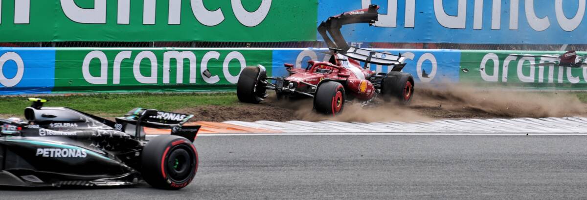 Villeneuve critica Antonelli por batida em Leclerc: “Talvez a F1 seja demais para ele”