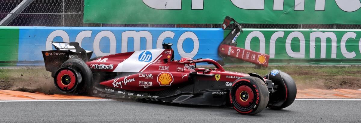 F1: “Sofrimento sem fim”, diz imprensa italiana após desastre da Ferrari em Zandvoort