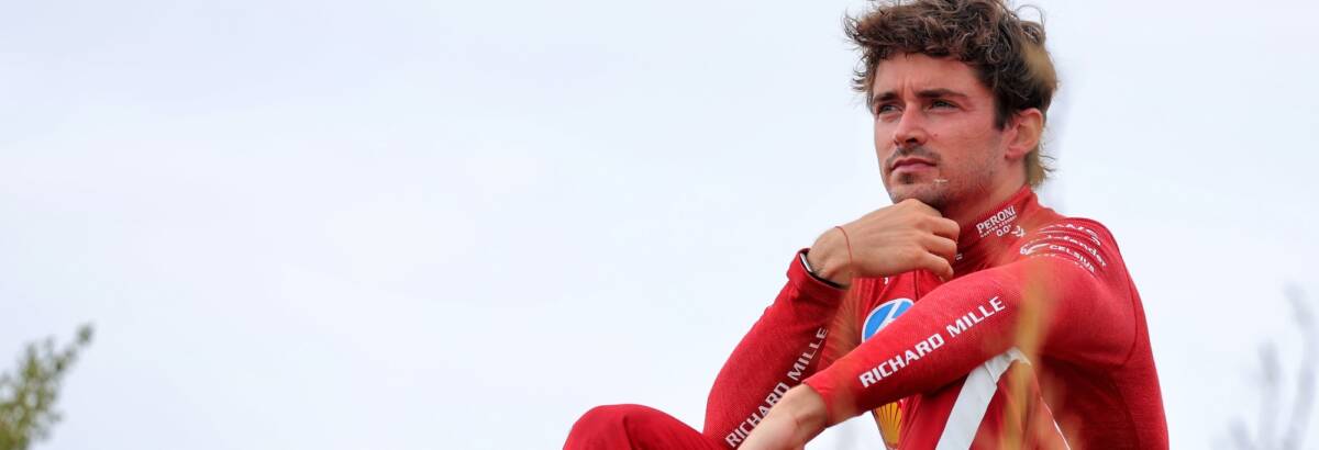 F1: Leclerc já estuda saída da Ferrari para 2027, prevendo instabilidade em 2026