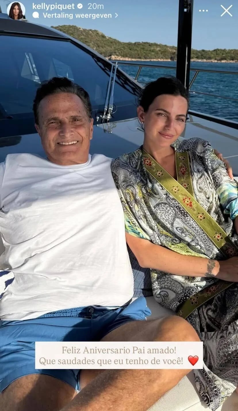 F1: Kelly Piquet homenageia o pai Nelson Piquet em aniversário de 73 anos F1: Kelly Piquet homenageia o pai Nelson Piquet em aniversário de 73 anos