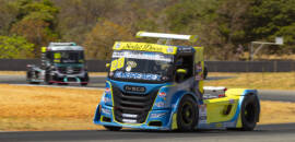 Fornecedora de embreagens para equipes da Copa Truck, EMBREAGEX celebra vitória de Danilo Dirani em Curvelo