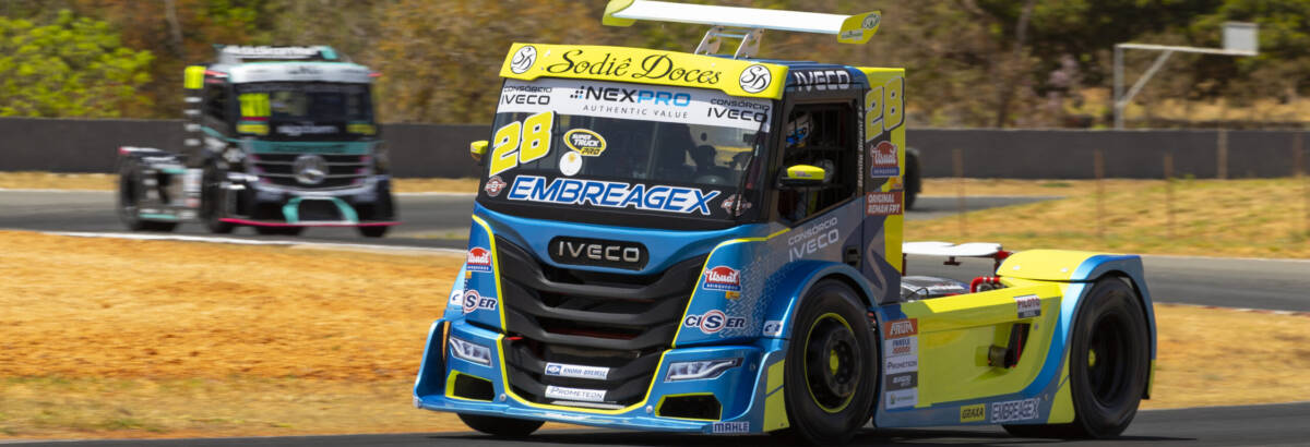 Fornecedora de embreagens para equipes da Copa Truck, EMBREAGEX celebra vitória de Danilo Dirani em Curvelo
