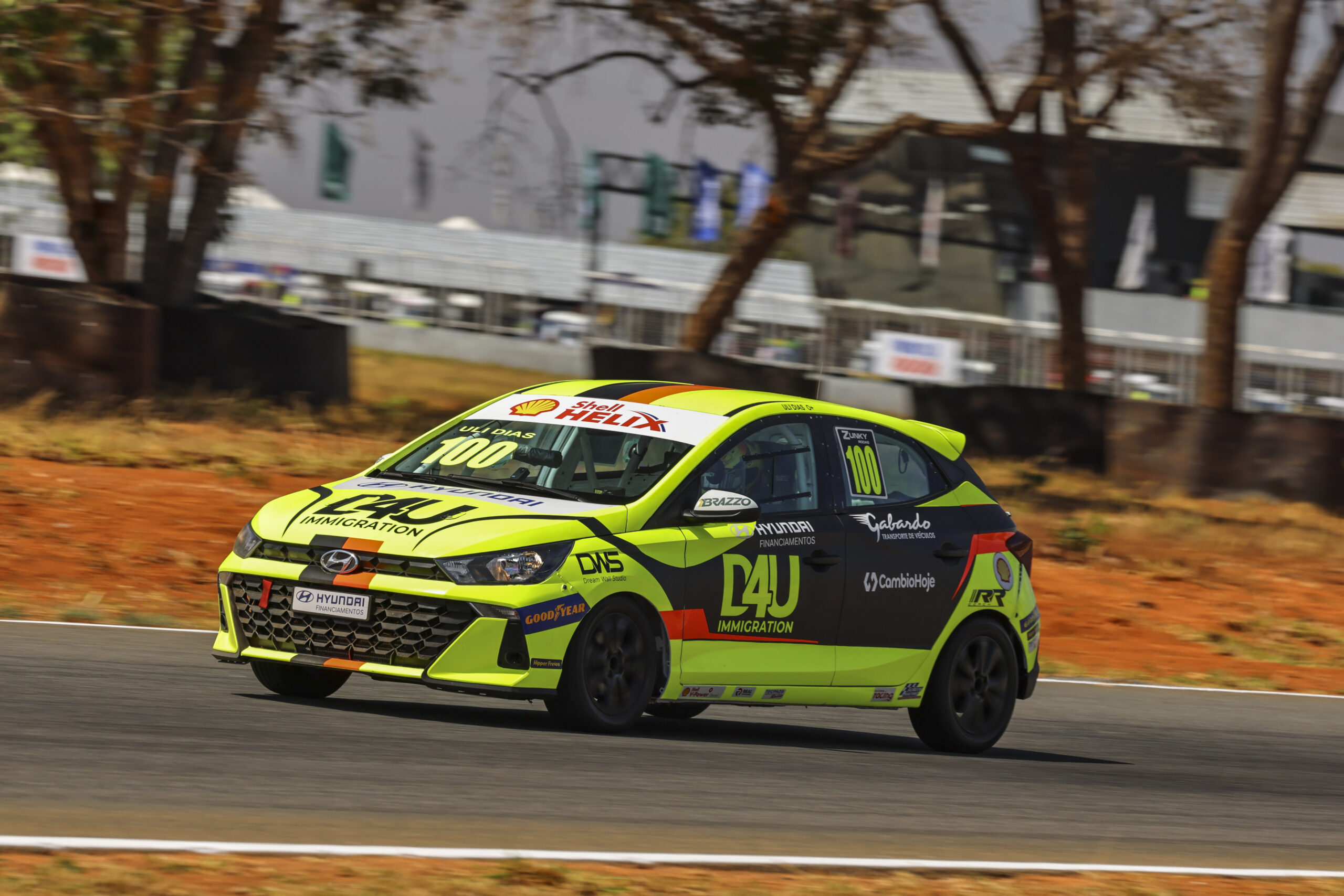 Copa HB20: Uli Dias anota segundo melhor tempo no primeiro treino em Curvelo com a D4U Immigration Uli Dias