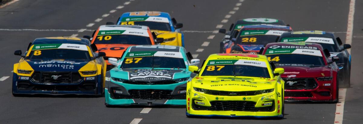 AO VIVO: Acompanhe as emoções da NASCAR Brasil no oval de Curvelo