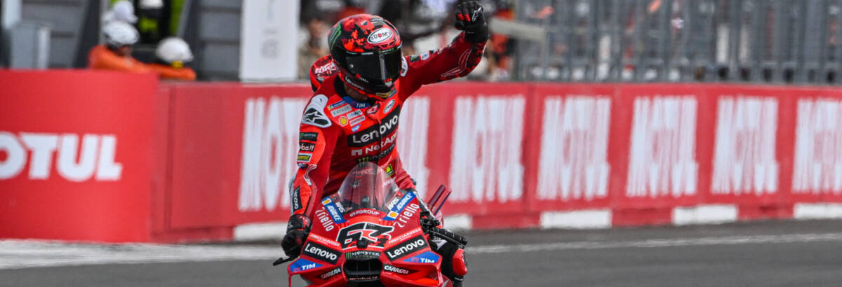 MotoGP: Bagnaia se diz “feliz, mas muito bravo” após vitória no Japão