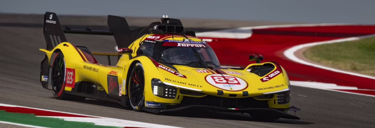 WEC: Kubica coloca Ferrari da AF Corse na pole position em Austin