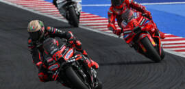 MotoGP: Bezzecchi exalta GP em Misano: “eu e Márquez estávamos forçando”