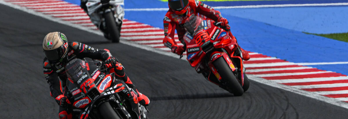 MotoGP: Bezzecchi exalta GP em Misano: “eu e Márquez estávamos forçando”