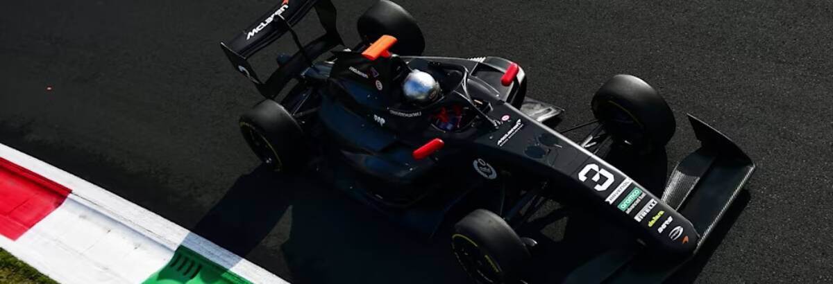 Ugochukwu lidera único treino da Fórmula 3 na Itália