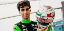 F1: Bortoleto leva capacete especial para GP da Itália