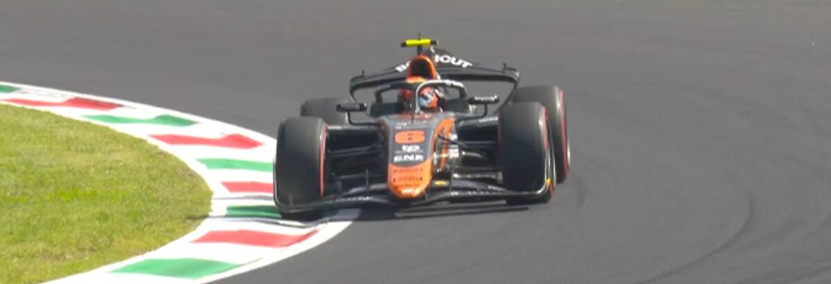 Verschoor fecha treino livre da F2 com o melhor tempo na Itália