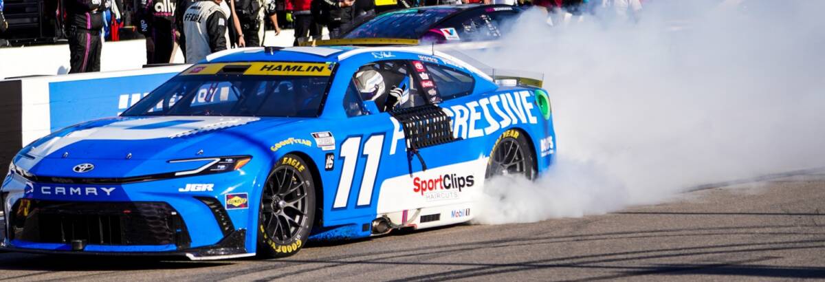 NASCAR Cup Series: Hamlin vence no WWTR e traz triunfo 200 da Toyota