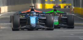 F2: Crawford segura Durksen no final e vence corrida principal no Azerbaijão