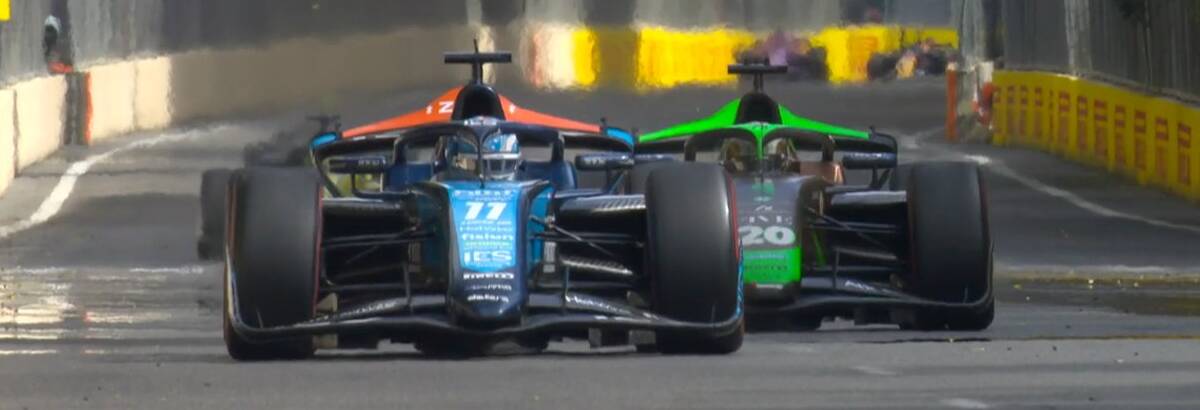 F2: Crawford segura Durksen no final e vence corrida principal no Azerbaijão