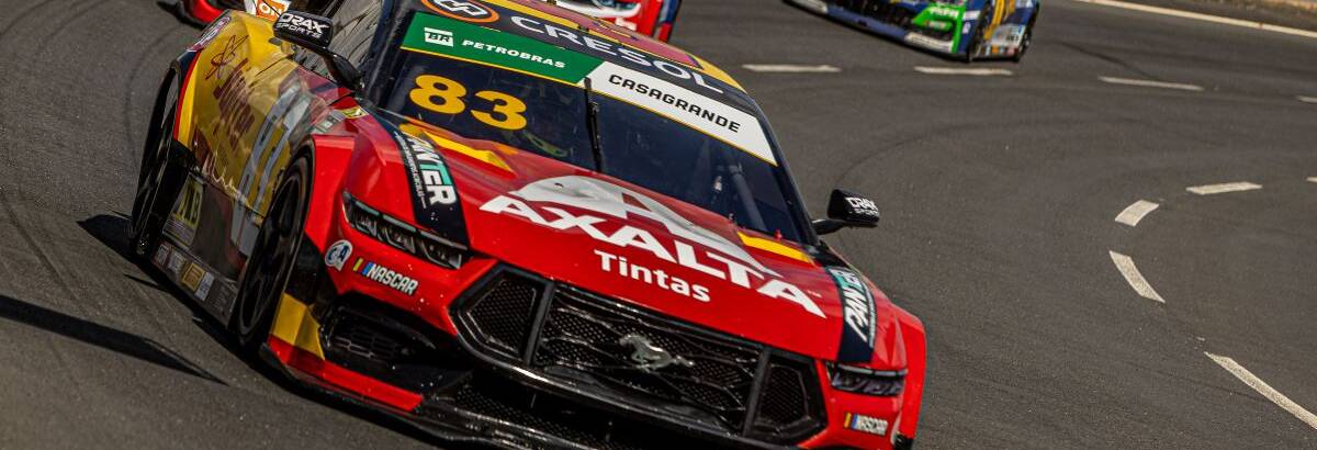 Gabriel Casagrande vence primeiro estágio da NASCAR Special Edition no oval de Curvelo