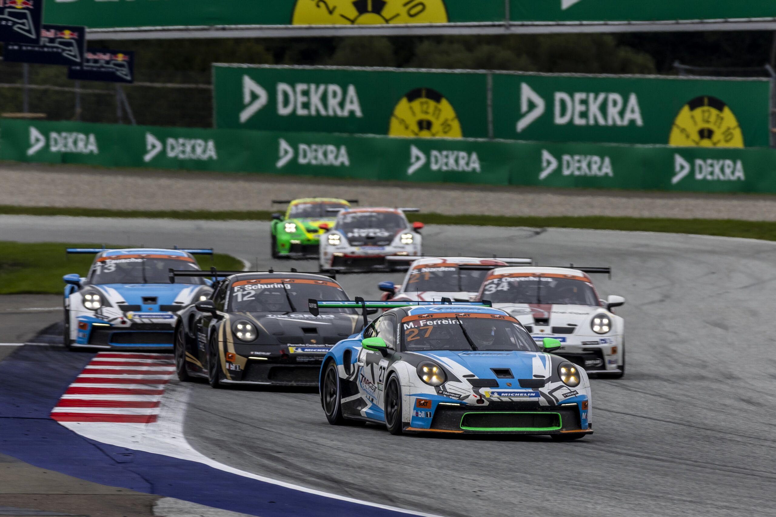 Porsche Cup Alemã: Matheus Ferreira vence entre os Rookies e briga por pódio geral na Áustria Matheus Ferreira