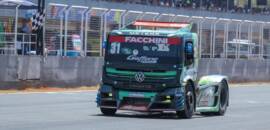 Pole e vencedor da última etapa em Londrina, Nic Giaffone volta ao Paraná em busca novo triunfo na Copa Truck