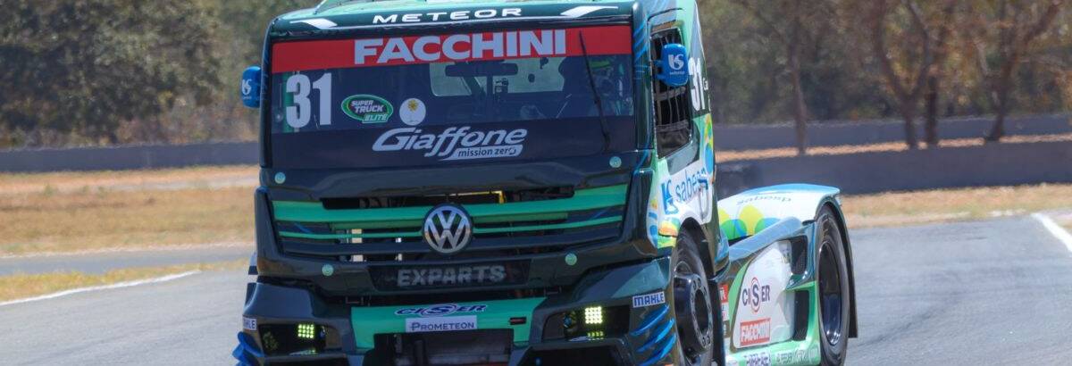 Nic Giaffone crava o tempo mais rápido em treinos da Copa Truck em Curvelo