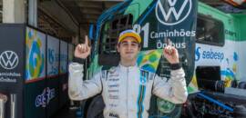 Estreante em Curvelo, Nic Giaffone crava sua terceira pole position na Copa Truck