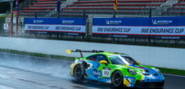 Tripulação com Gustavo Zanon e Leo Sanchez faz P2 na classe nas 12H de Porsche em Spa