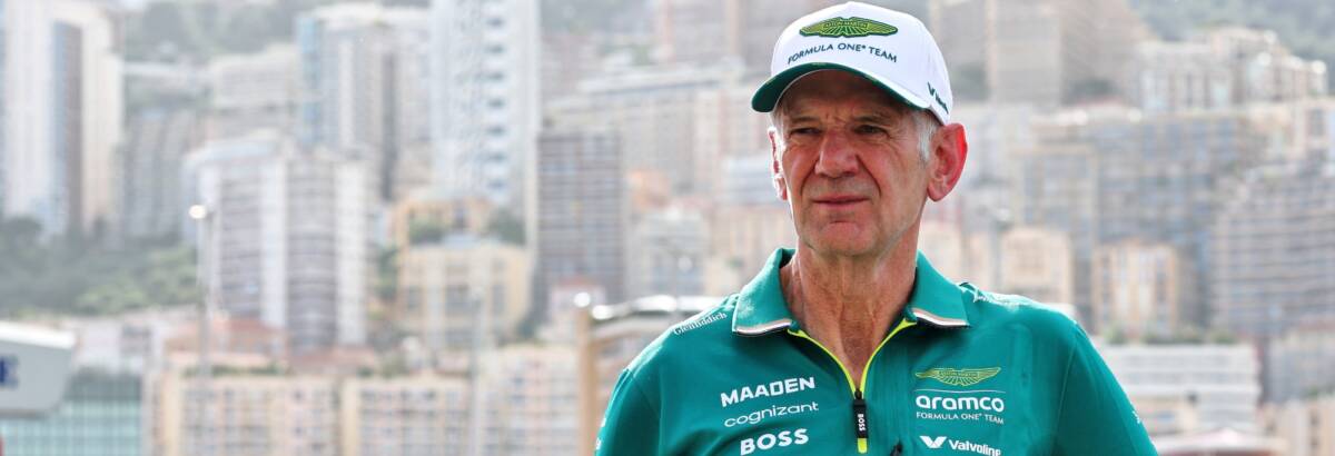 F1: Newey revela que está em “transe criativo” com carro de 2026 da Aston Martin