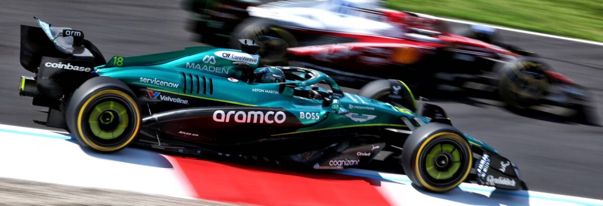 F1: Aston Martin busca mais desempenho após treinos livres na sexta-feira