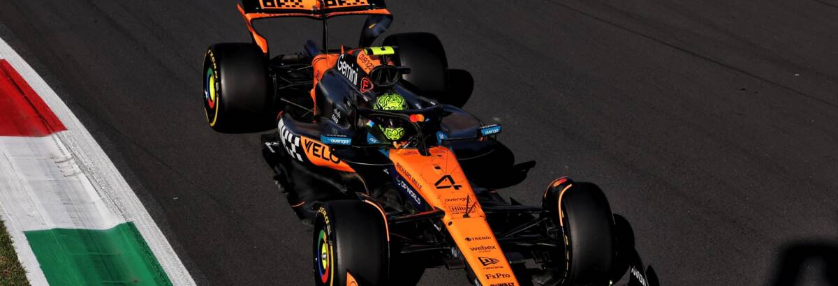 F1: McLaren segue confiante em Monza, apesar de alguns desafios na sexta-feira