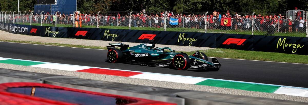 F1: Aston Martin deixa Monza sem pontuar após problemas com os dois pilotos