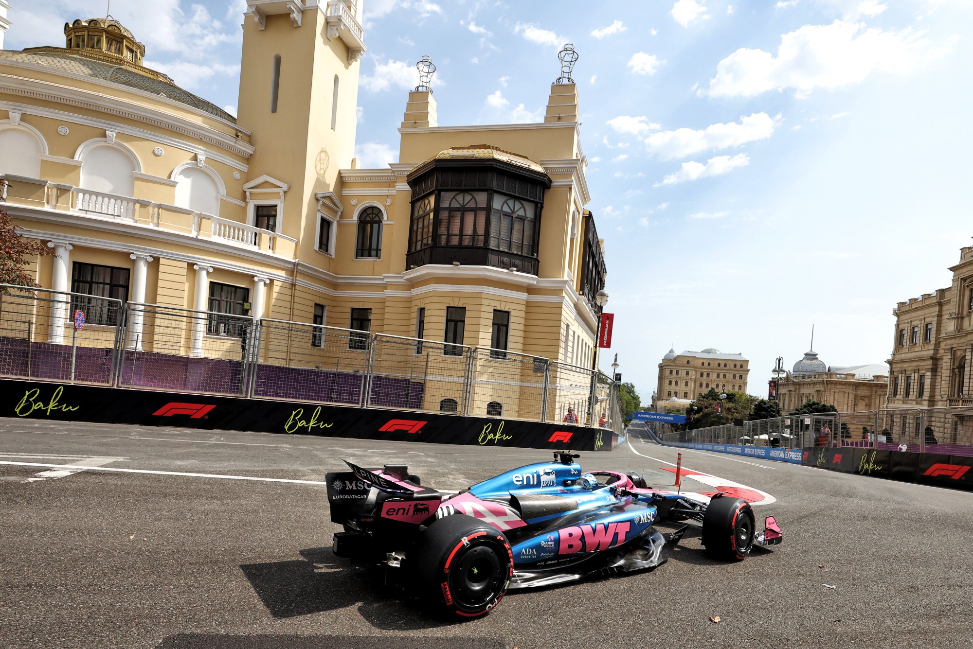 Galeria: Confira as imagens do primeiro dia da F1 no Azerbaijão Pierre Gasly (FRA) Alpine F1 Team A525.