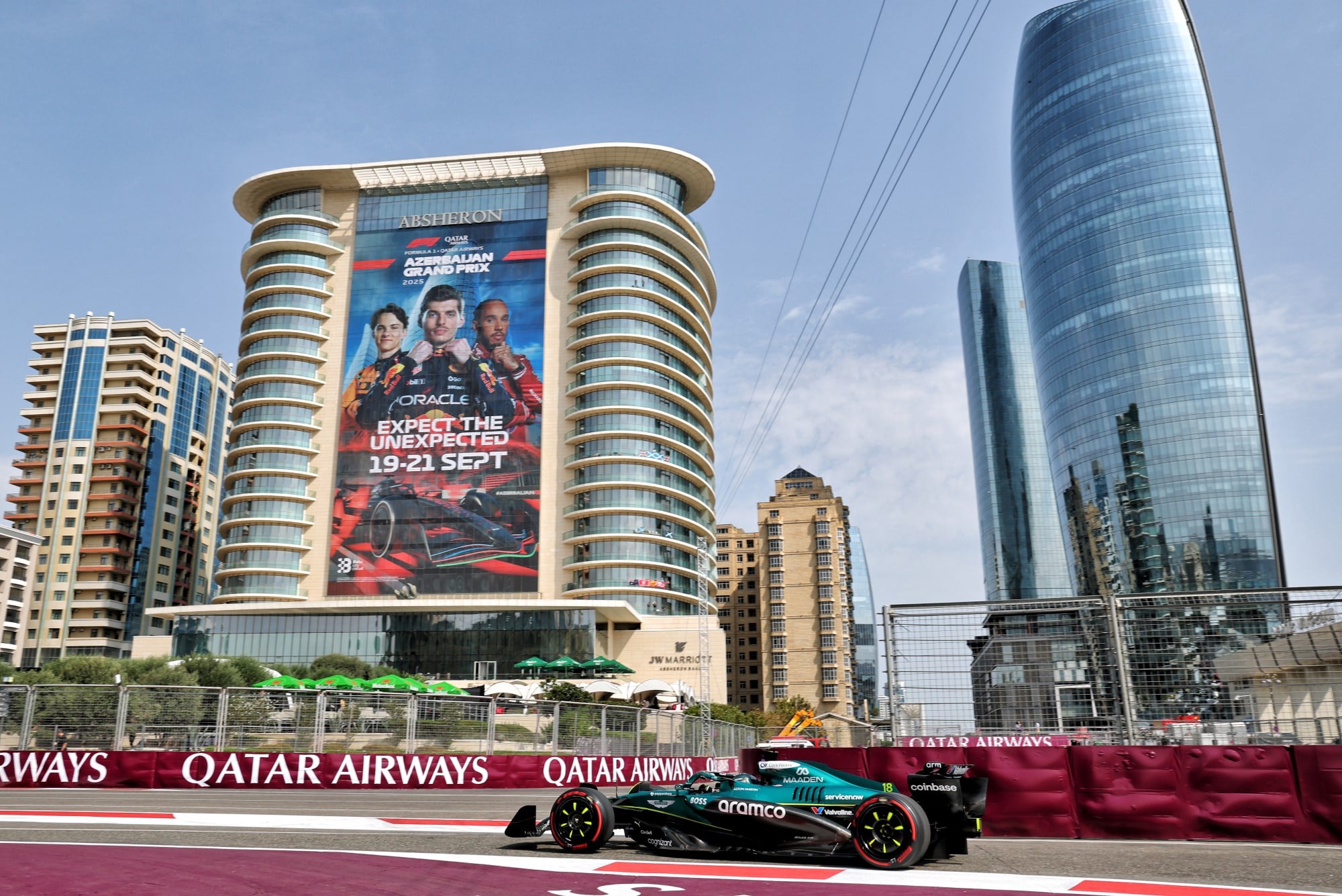 Galeria: Confira as imagens do primeiro dia da F1 no Azerbaijão Lance Stroll (CDN) Aston Martin F1 Team AMR25.