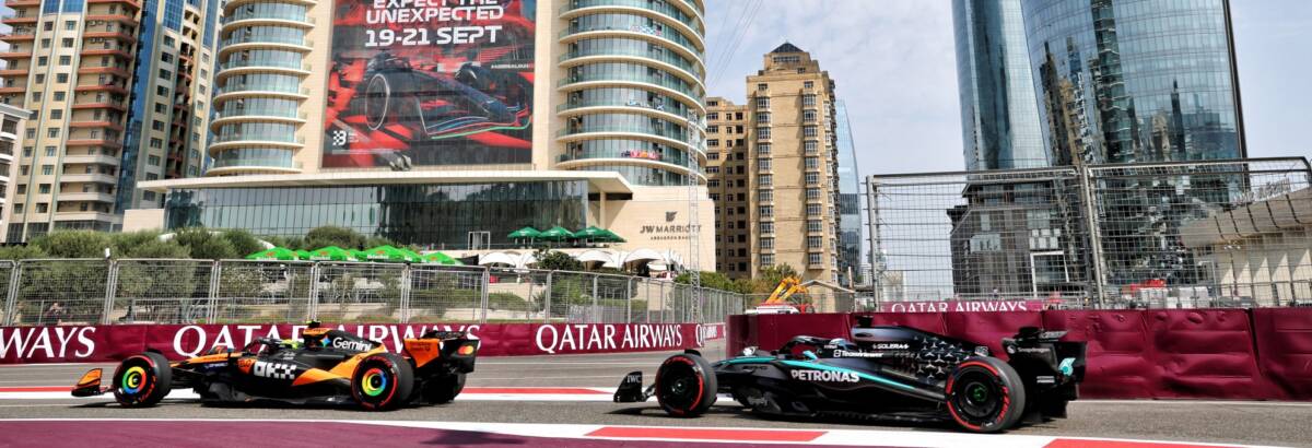 F1: Norris lidera TL3 do GP do Azerbaijão; Verstappen é segundo