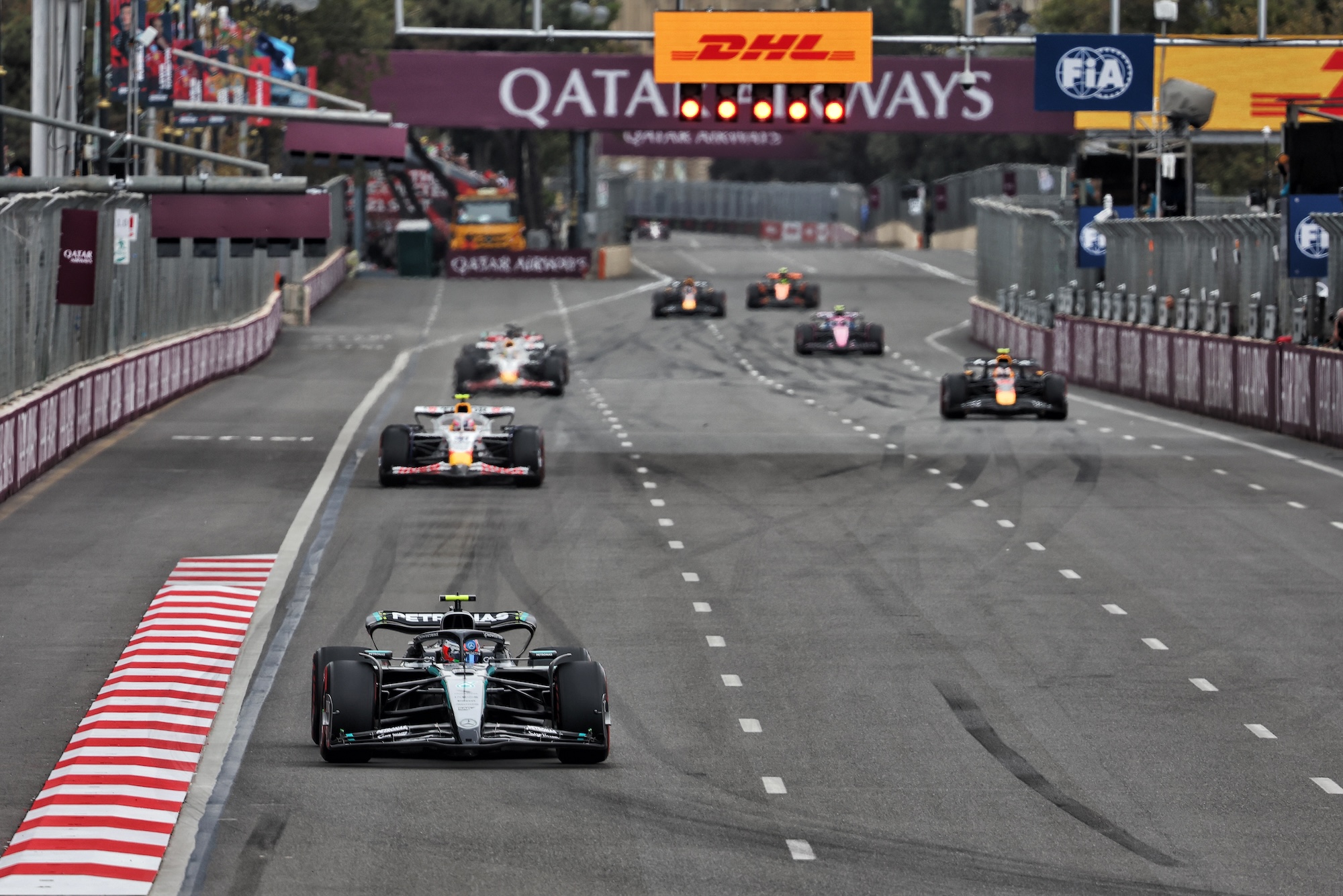 F1: Fotos do sábado do GP do Azerbaijão 2025 Andrea Kimi Antonelli (ITA) Mercedes AMG F1 W16.