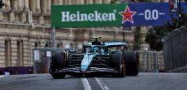 F1: Aston Martin admite falta de ritmo após corrida difícil em Baku